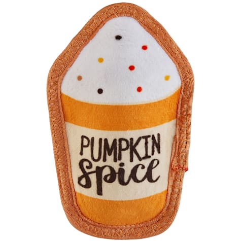 Outward Hound Orange Tough Skinz Durable with Two Tough Layers, Pumpkin Spice, Squeaky Dog Toy