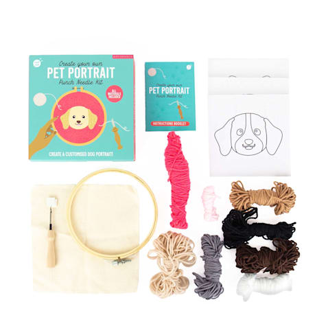 Gift Republic Dog Punch Needle Kit