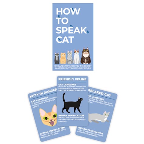 Gift Republic How To Speak Cat Card Deck