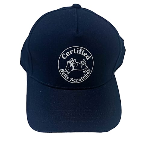 Zanden Certified Belly Scratcher Dog Patch Navy Baseball Hat