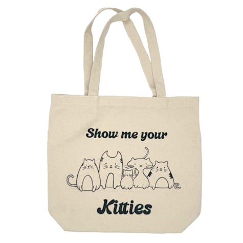 Zanden Show Me Your Kitties Natural Tote Bag