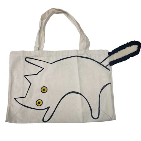 Zanden Cat Natural Tote Bag