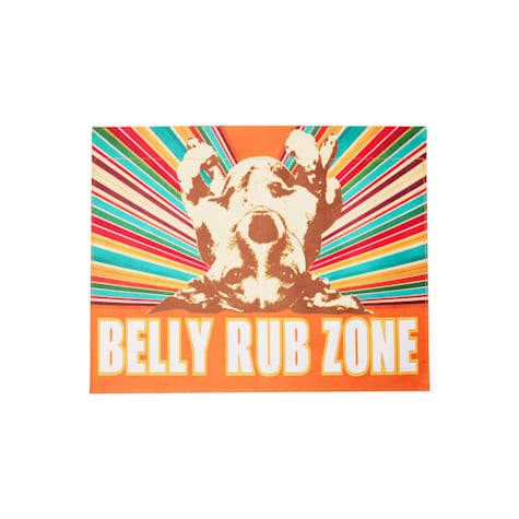 Zanden Belly Rub Zone Garden Flag