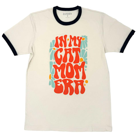 Zanden Cat Mom Era Adult Unisex T-Shirt