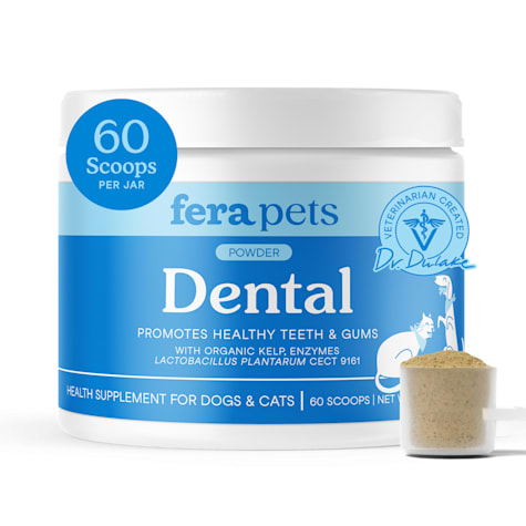 Fera Pet Dental Support Powder for Dogs and Cats