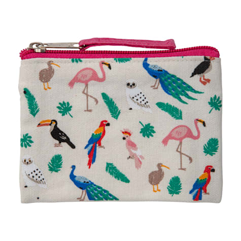 Nature Planet Birds Coin Purse