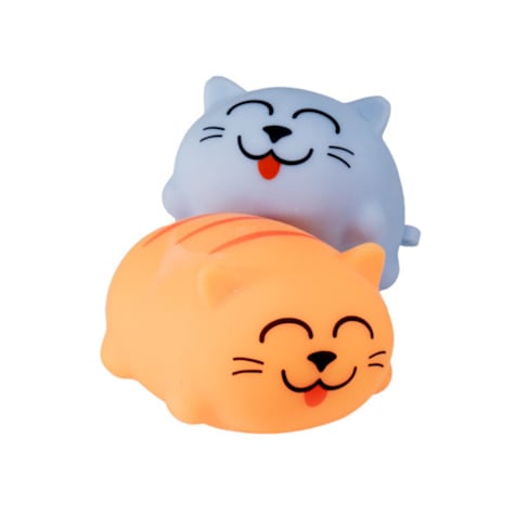 Toysmith Chubby Kitties Stress Relief Squeeze Ball