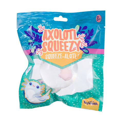 Toysmith Axolotl Squeeze Ball
