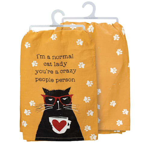 Primitives by Kathy I'm A Cat Lady Kitchen Towel