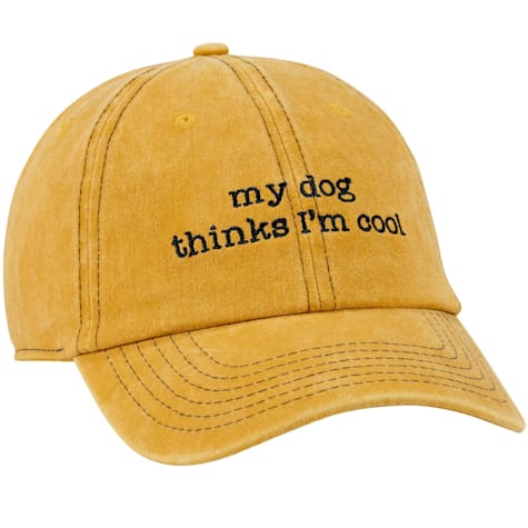 Primitives By Kathy My Dog Thinks I'm Cool Baseball Cap