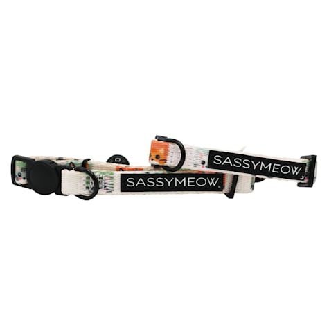 Sassy Meow Smitten Kittens Cat Collar