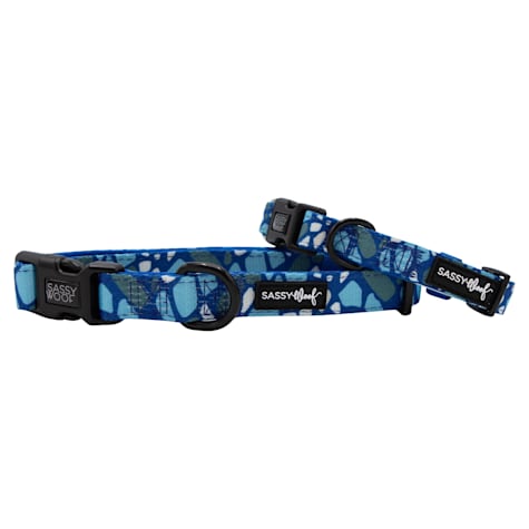 Sassy Woof Santorini Dog Collar