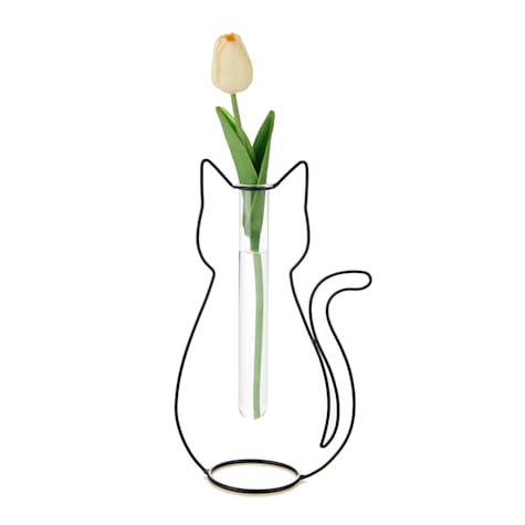 Balvi Cat Silhouette Vase