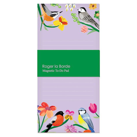 Roger la Borde Birdhaven To-Do Notepad