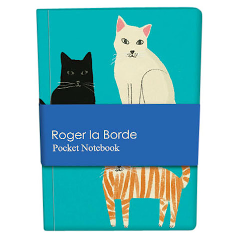 Roger la Borde Pretty Paws Pocket Notebook