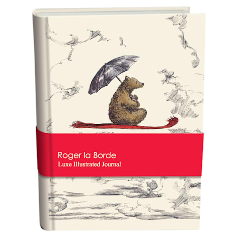 Roger la Borde Flying Bear Illustrated Journal