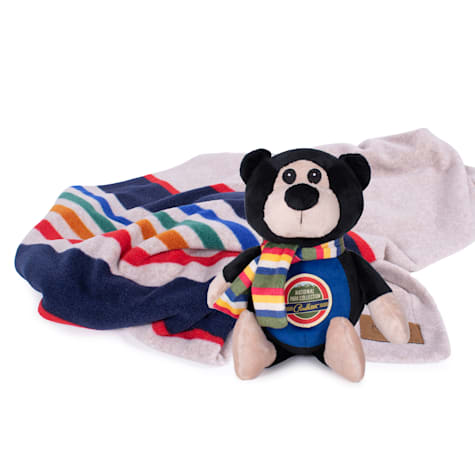 Pendleton National Park Crate Blanket + Bear Pal Combo for Dogs