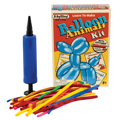 Schylling Retro Balloon Animal Kit