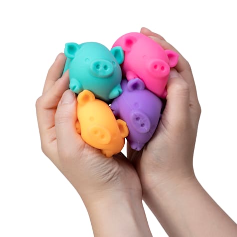Schylling NeeDoh Dig It Pig Fidget Squeeze Toy