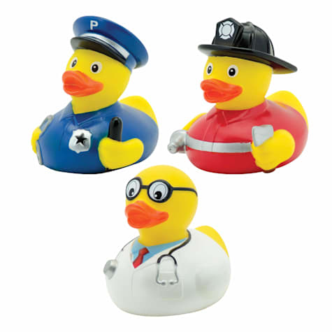 Schylling Occupational Rubber Ducky Toy