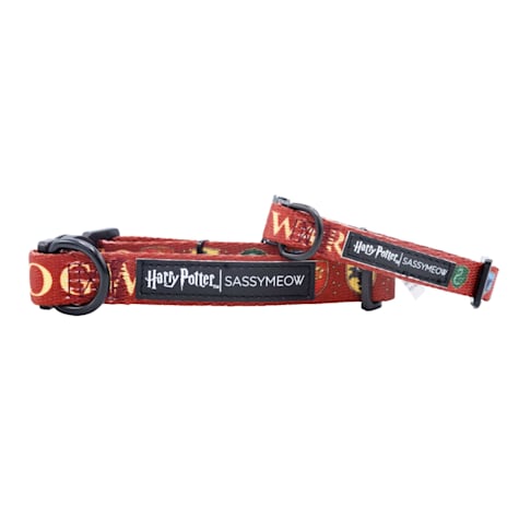 Sassy Meow Harry Potter Red Cat Collar