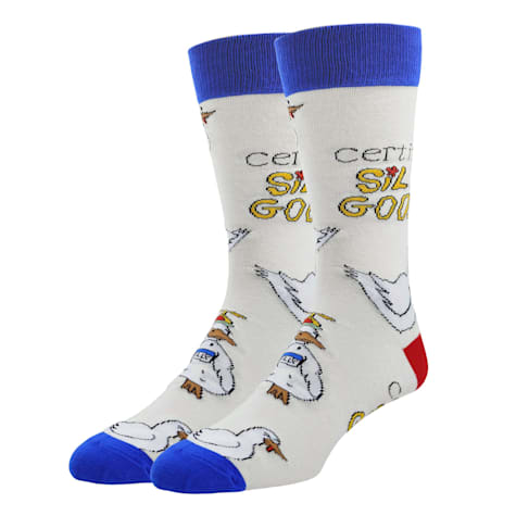 Oooh yeah! Men's Silly Goose Funny Crew Socks