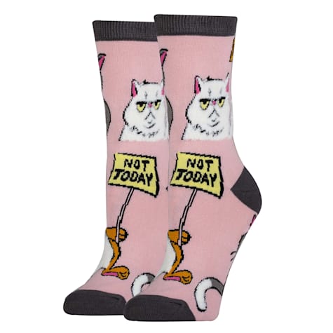 Oooh yeah! Women's Not Today Funny Crew Socks