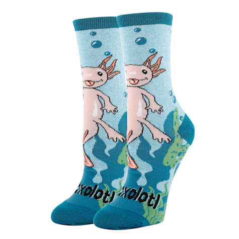 Oooh yeah! Women's Relaxolotl Funny Crew Socks
