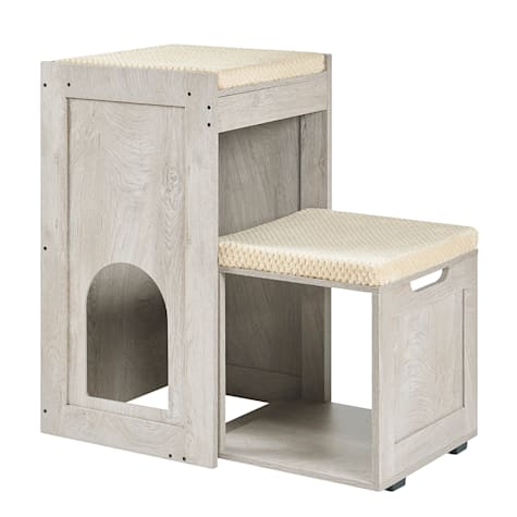 UniPaws Cat Window Perch with Removable Step