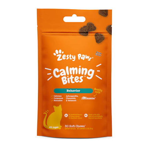 Zesty Paws Calming Bites Bacon for Cats