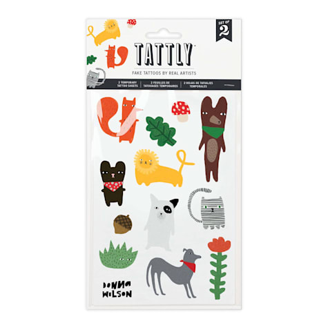 Tattly Creature Crew Tattoo Sheet