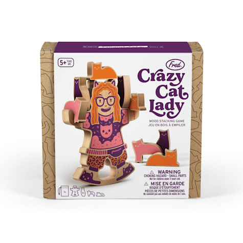 Fred Crazy Cat Lady Stacking and Balancing Game