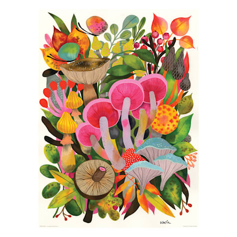 Fred Mushroom Toomuchery Mushroom-themed Puzzle