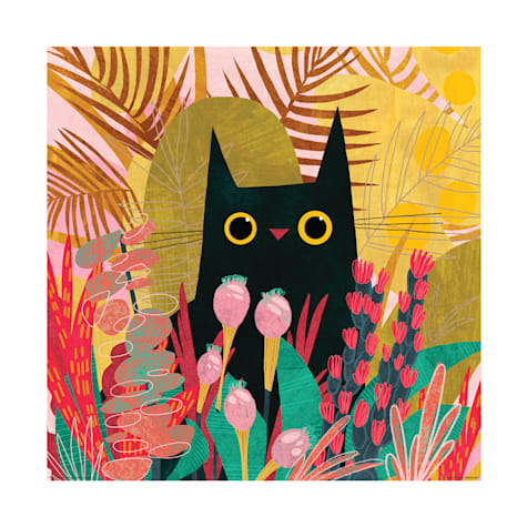 Fred Black Cat Pet-Themed Puzzle