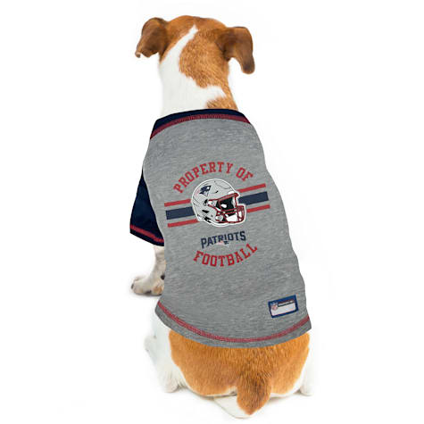 Pets First NFL Heather Grey Dog Tee Shirt