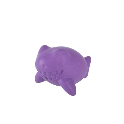PetShop by Fringe Studio Purple Catch Ya Later Purple Rubber Dog Toy