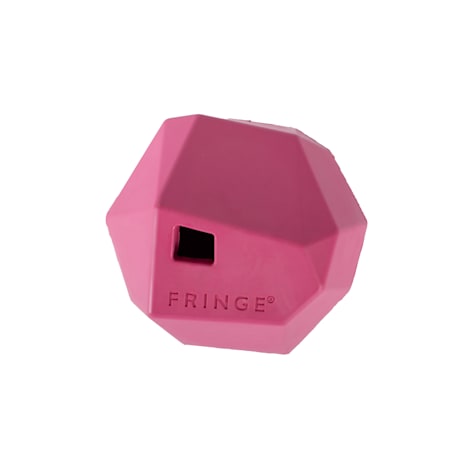 PetShop by Fringe Studio Hot Pink Having A Ball Rubber Dog Toy