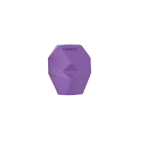 PetShop by Fringe Studio Purple You'Re Adora-Ball Rubber Dog Toy