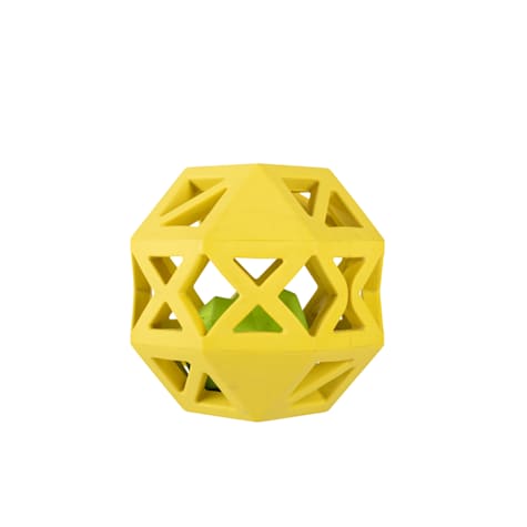 PetShop by Fringe Studio Yellow Sweet On The Inside Rubber Dog Toy