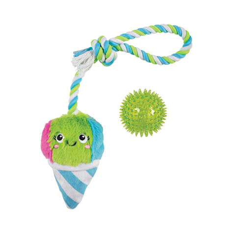 PetShop by Fringe Studio Cone-Fidence Is Yummy Rubber Dog Toy