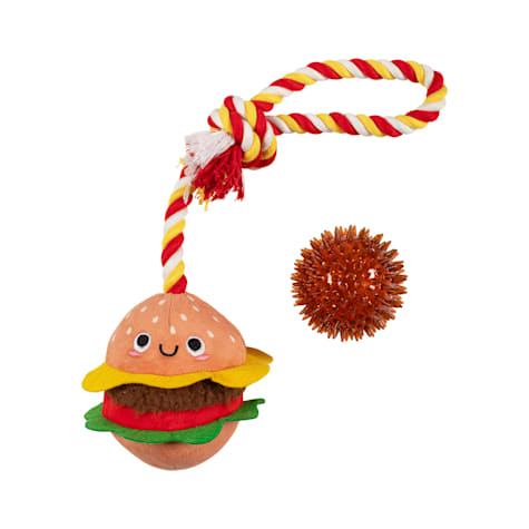 PetShop by Fringe Studio You'Re The Bun That I Want Rubber Dog Toy