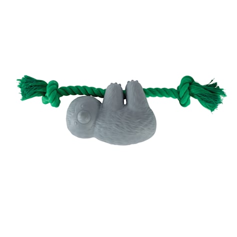 PetShop by Fringe Studio How'S It Hangin'? Rubber Dog Toy