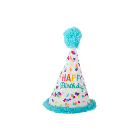 PetShop by Fringe Studio Yappy Barkday Rubber Plush Dog Toy