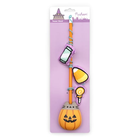 Pusheen Jack-o- Lantern Teaser Cat Toys