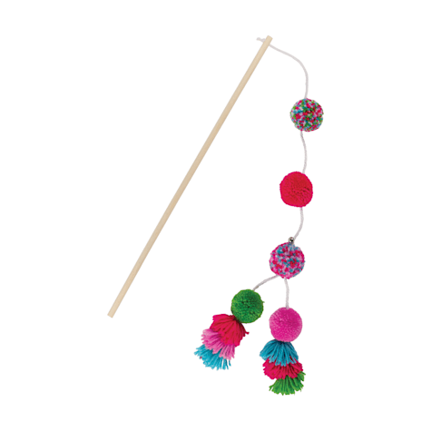PetShop by Fringe Studio Shake Your Pom Teaser Cat Toy