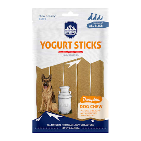 Himalayan Dog Chew Pumpkin Yogurt Sticks for Dogs