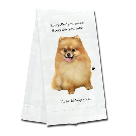 E&S Pets Pomeranian Kitchen Towel
