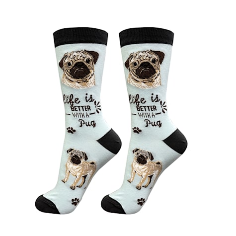 E&S Pets Pug Socks