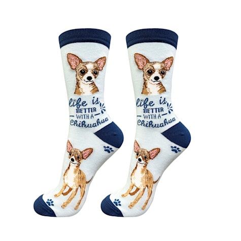 E&S Pets Beige Chihuahua Socks