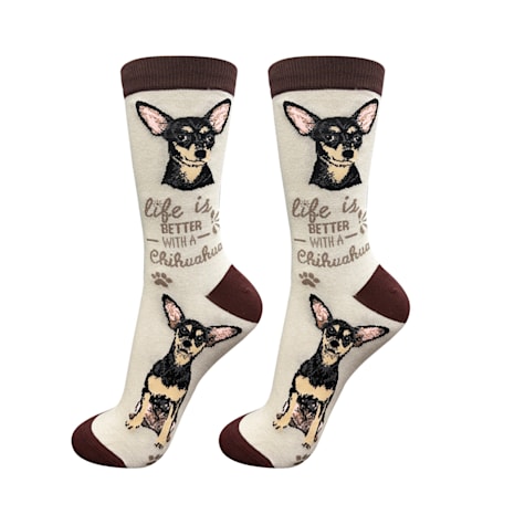 E&S Pets Black Chihuahua Socks